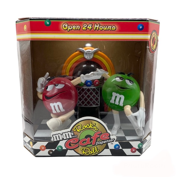 M&M'S Kitchen Vintage Mms Cafe Rockin Roll Candy Dispenser Poshmark